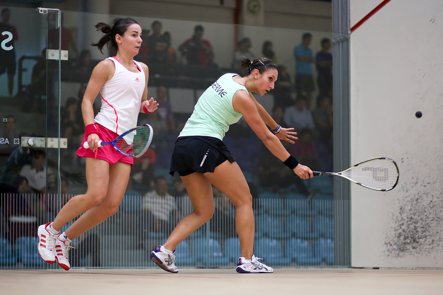 Warming up squash - spierpijn