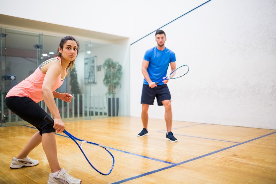 Samen squashen leuker